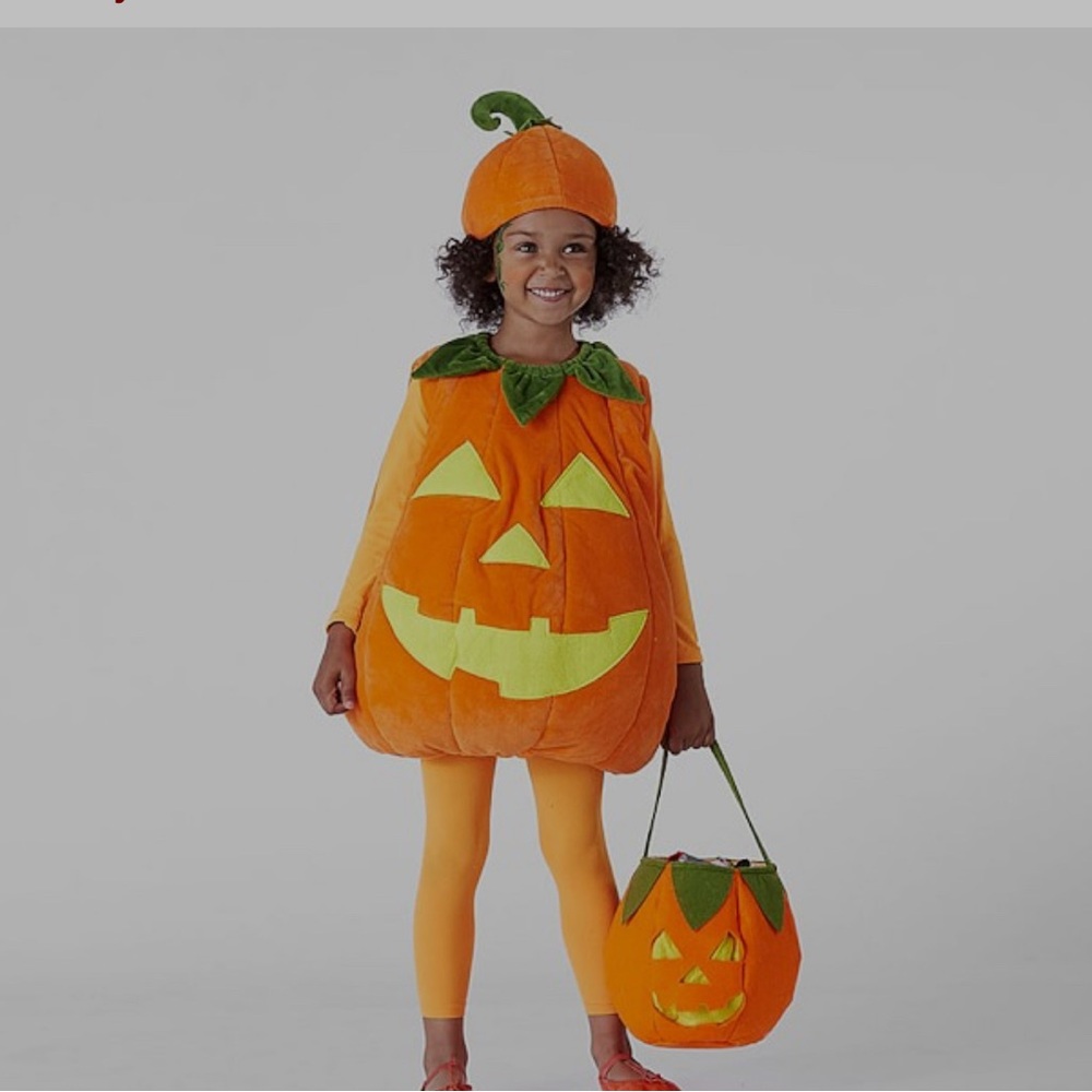 Pottery Barn Toddler Pumpkin Halloween costume (discontinued style!)